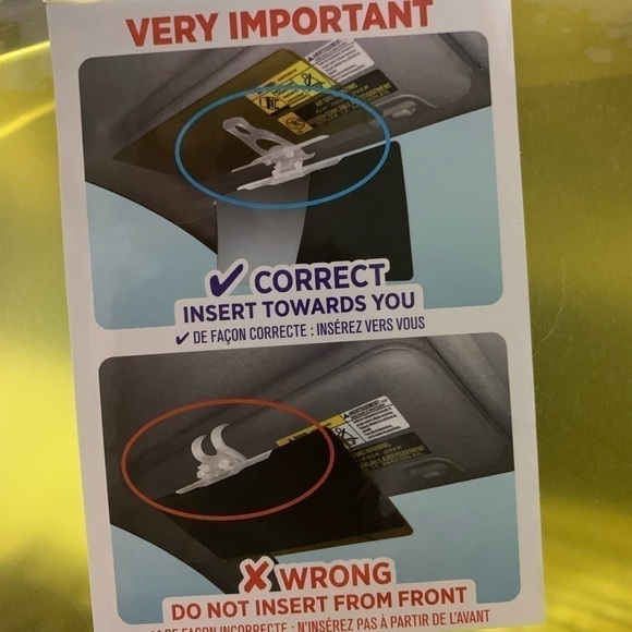 Bell & Howell TAC visor day and night car visor NWOT - Picture 7 of 7